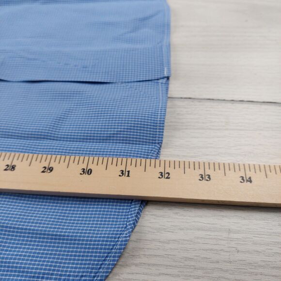 Lauren Ralph Lauren Shirt Mens 16 32/33 Long Sleeve Button Down Gingham Check - Picture 6 of 6